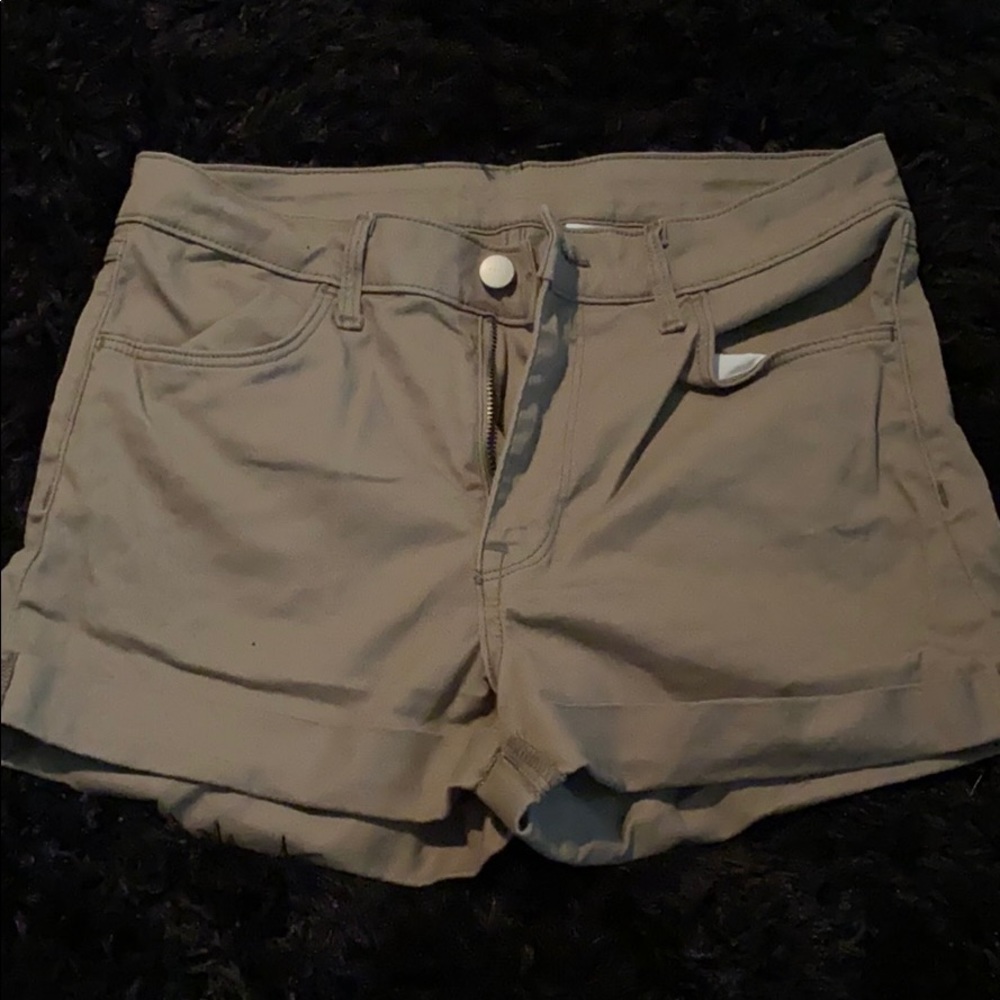Khaki shorts